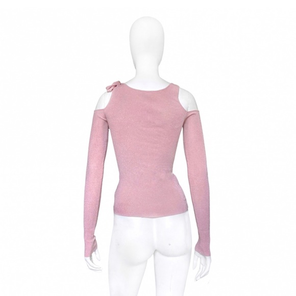 Gucci Tom ford pink cold shoulder with tie top s - Picture 3 of 8